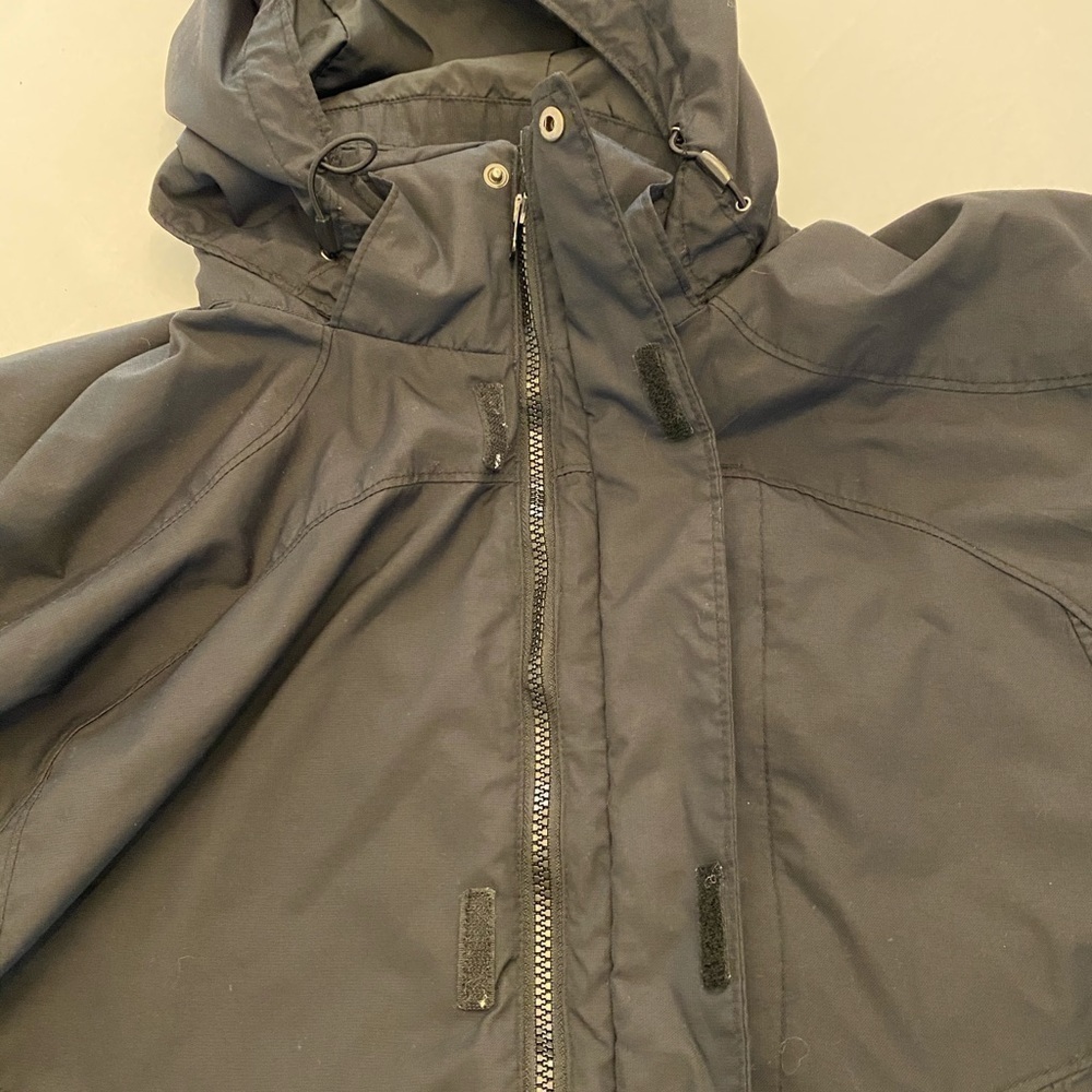 COLUMBIA Men’s Nylon Jacket, Removable Hood, L - Picture 4 of 6